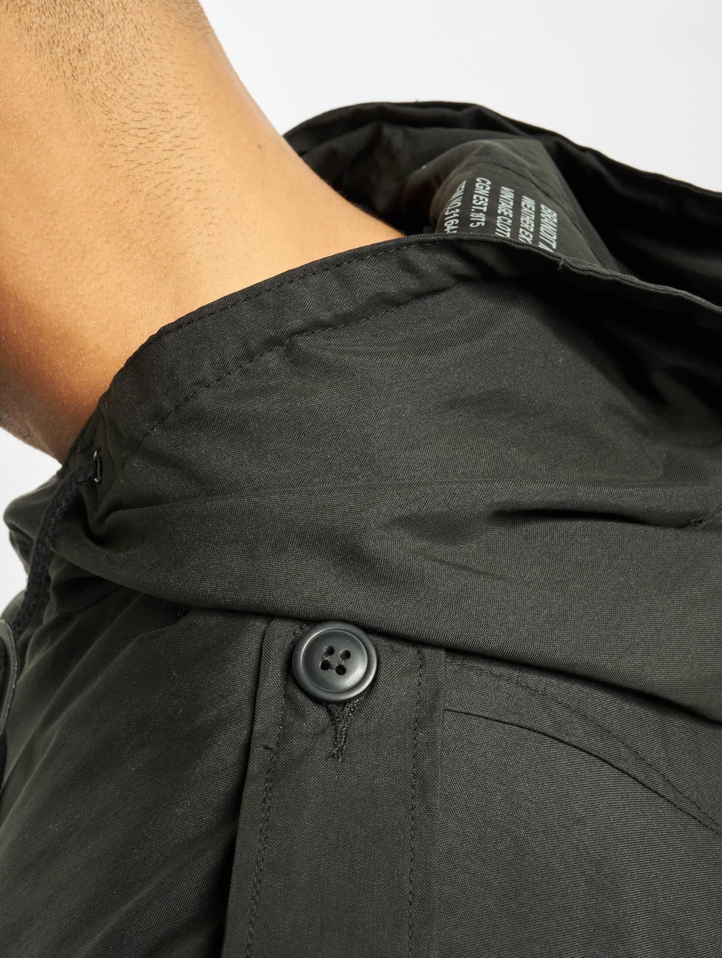 Brandit Men’s M51 US Parka Black – Vintage Military Winter Jacket XL