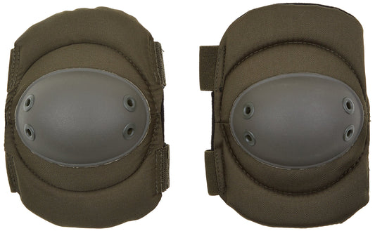 Olive Green Elbow Pads – Tactical Airsoft & Paintball Protection