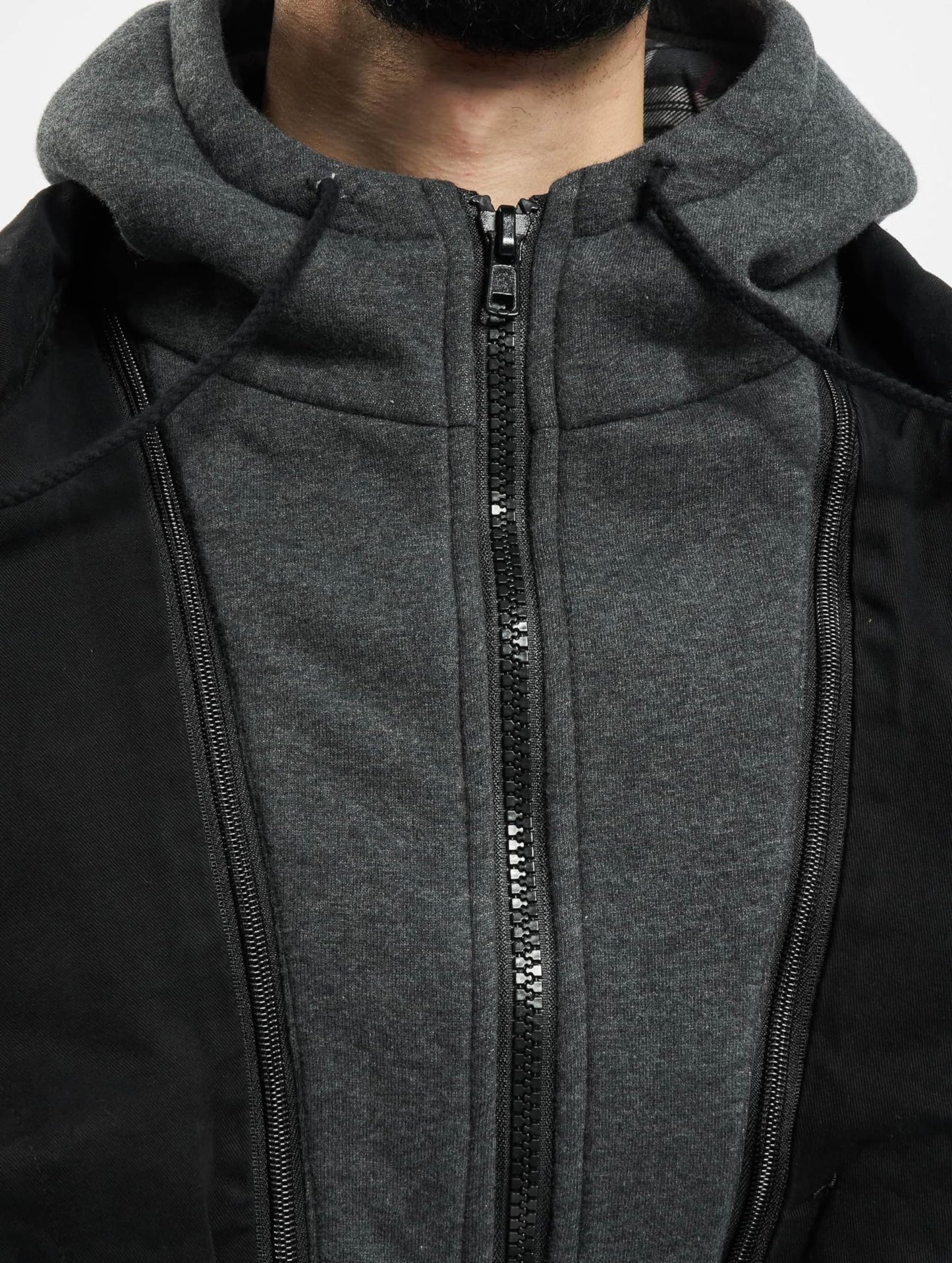 Brandit Men’s Dayton Jacket Black Washed – Casual Military Style Coat