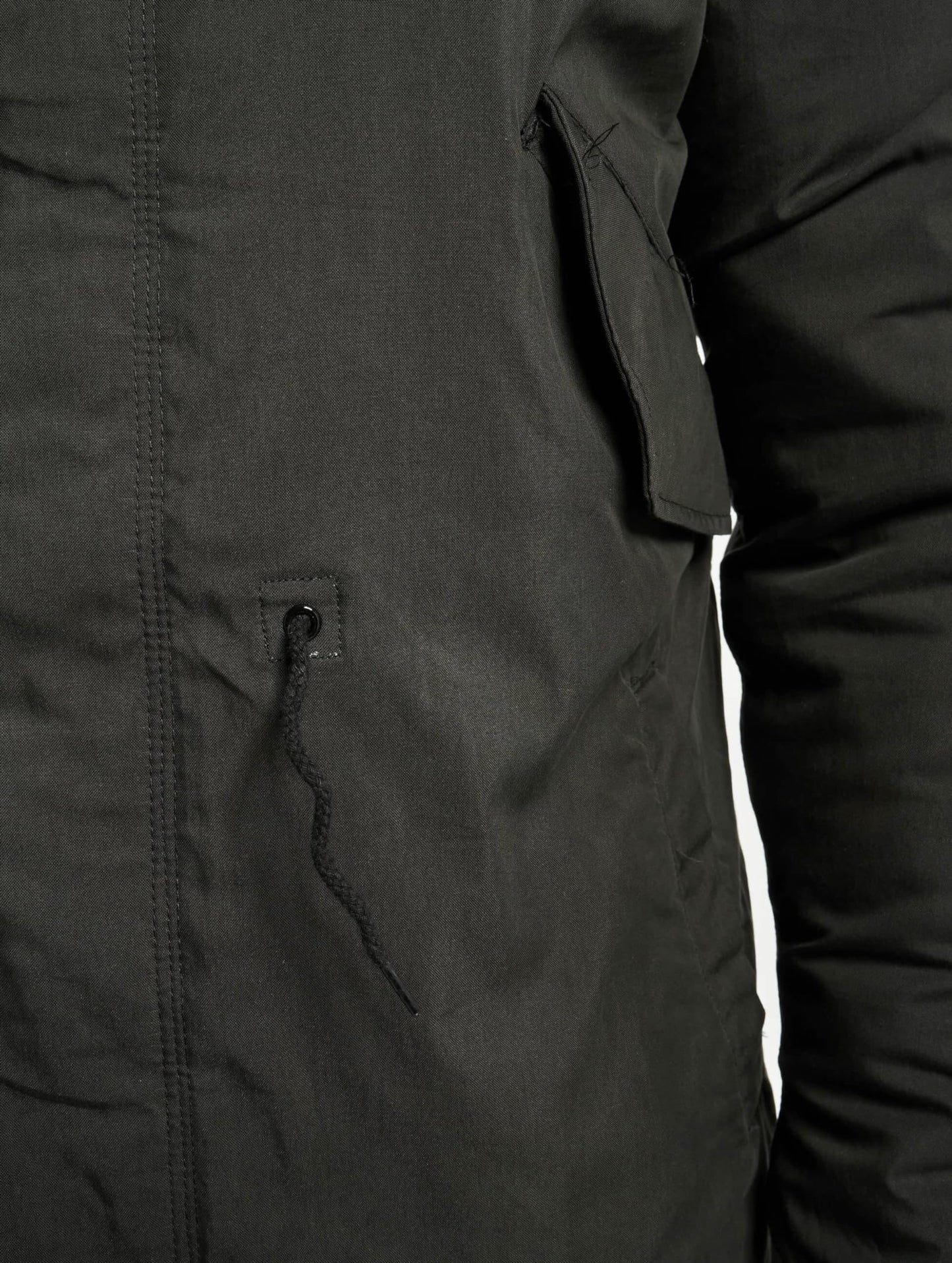 Brandit Men’s M51 US Parka Black – Vintage Military Winter Jacket XXL