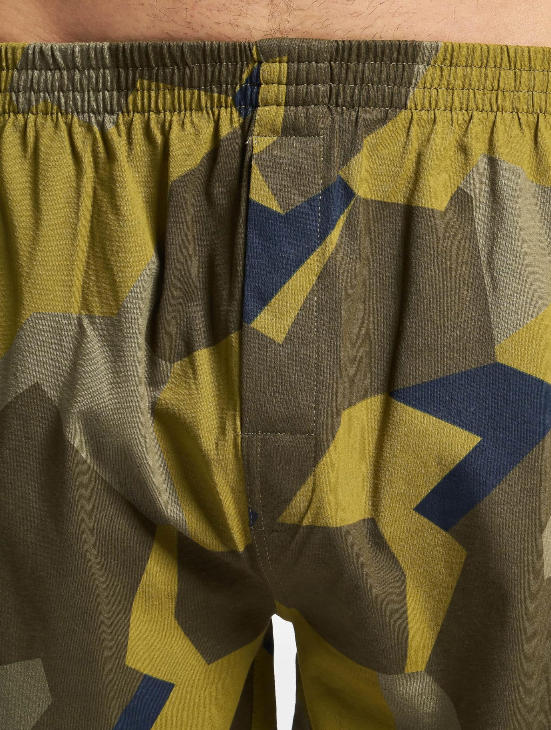 Brandit Men’s Loose-Fit Boxer Shorts Swedish Camo 5XL – Cotton Underwear