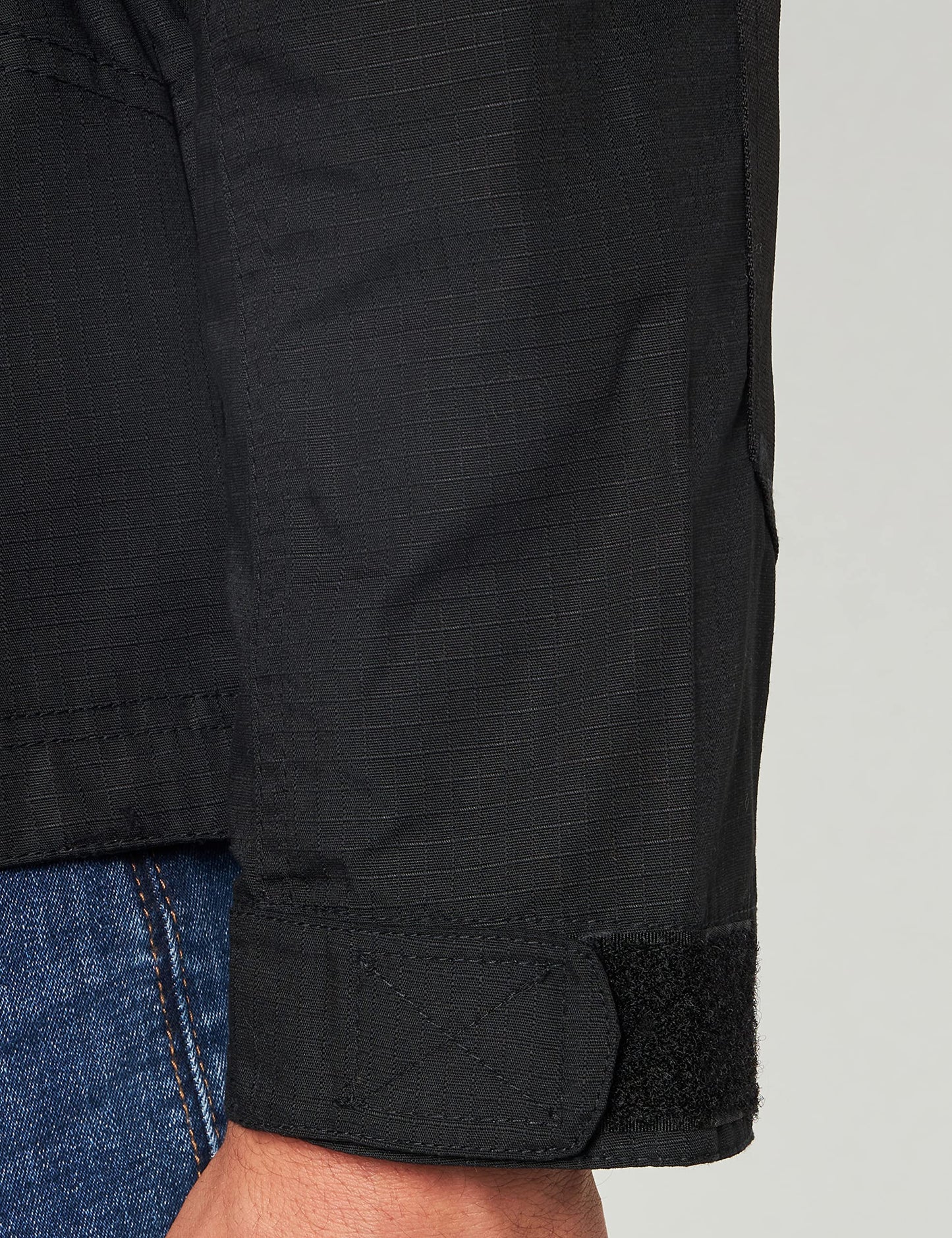 Mil-Tec Men’s Chimera Combat Jacket – Black Tactical Ripstop