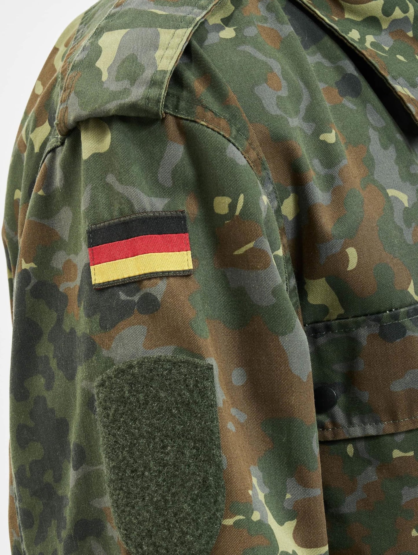 Brandit Men’s BW Field Tunic Flecktarn XXL – Military Style Lightweight Jacket