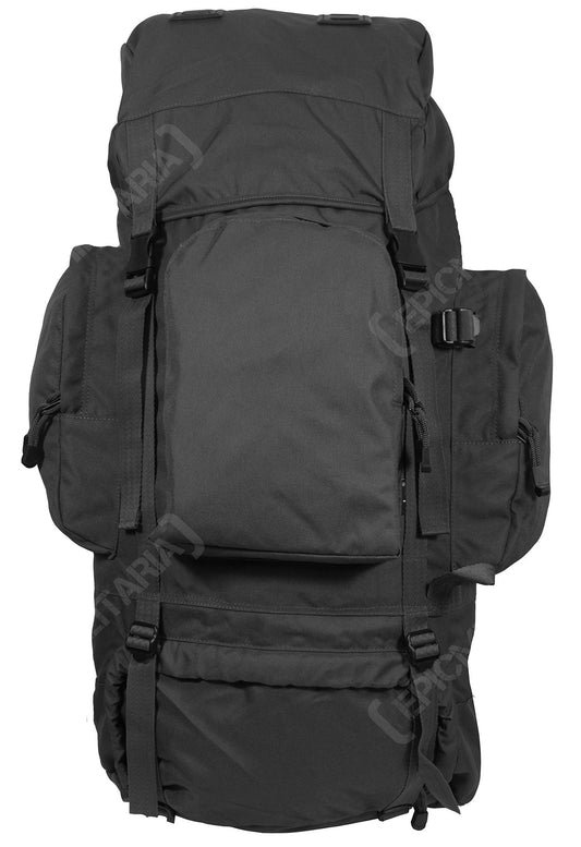 Mil-Tec 88L Recon Rucksack – Military Army Backpack with Internal Frame (Black, Olive, Flecktarn)