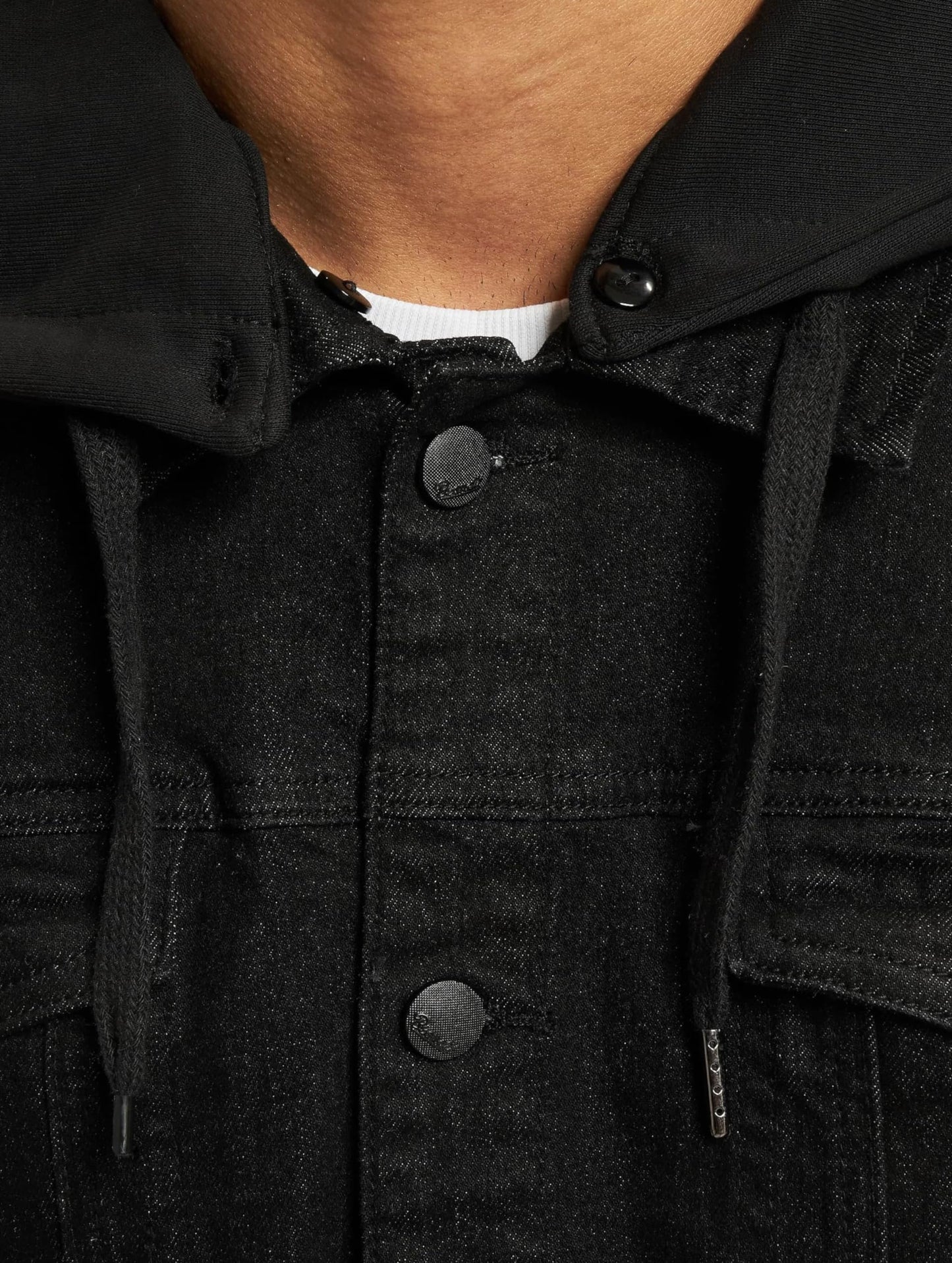 Brandit Cradock Denim Sweat Jacket Black – Men’s Casual Streetwear