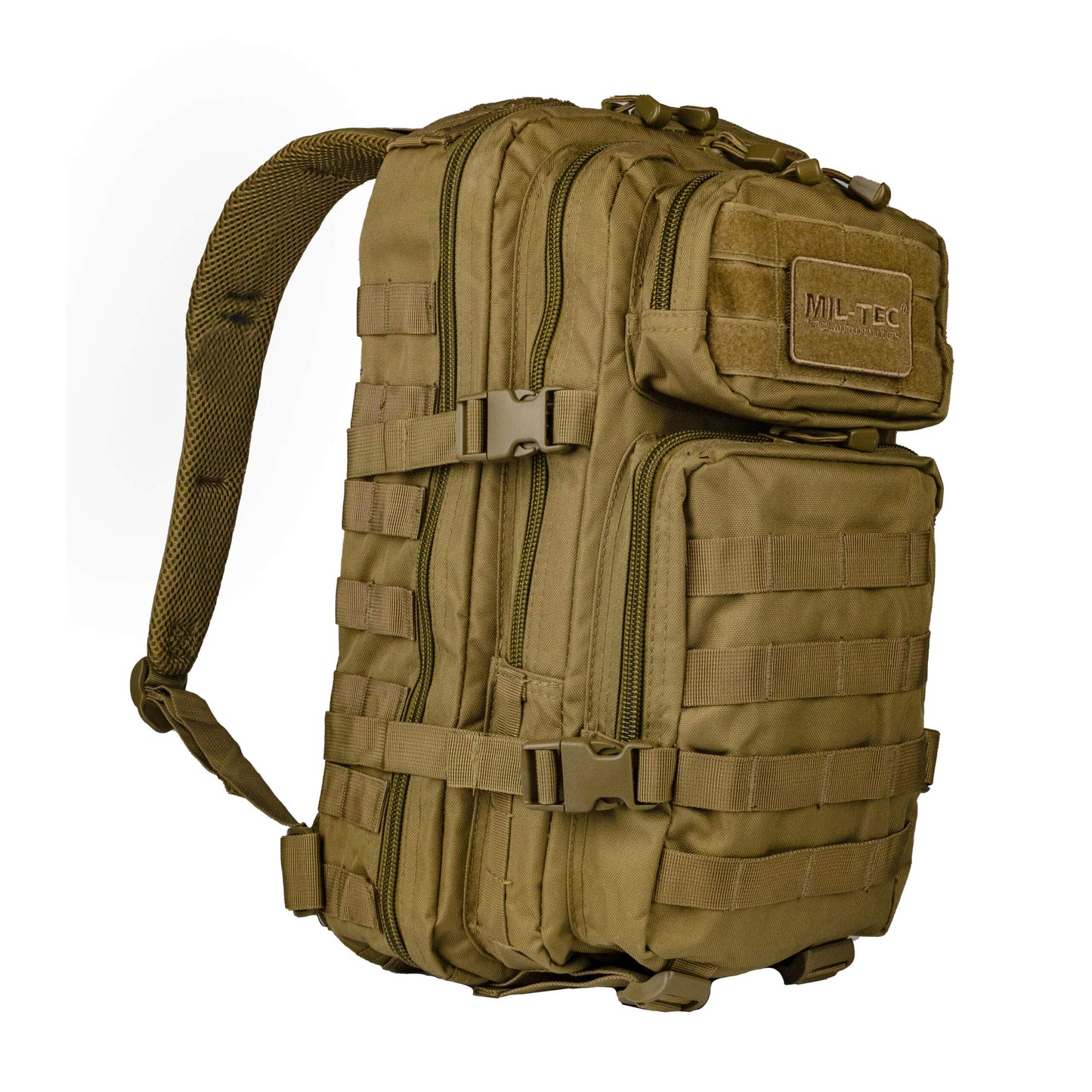 Mil-Tec Tactical Assault Backpack Black – Compact Military Style Rucksack