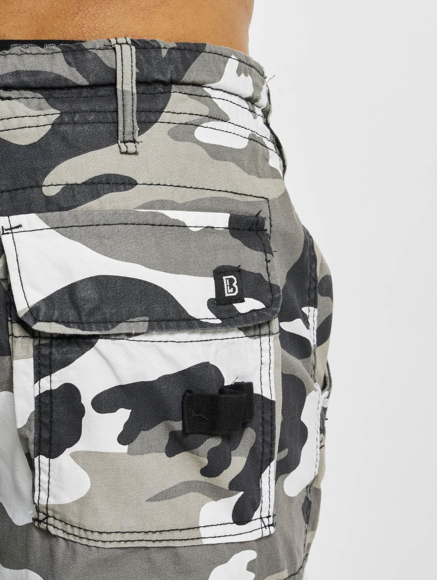 Brandit Slim-Fit Cargo Pants Wood Camo XXL – Outdoor Army Trousers