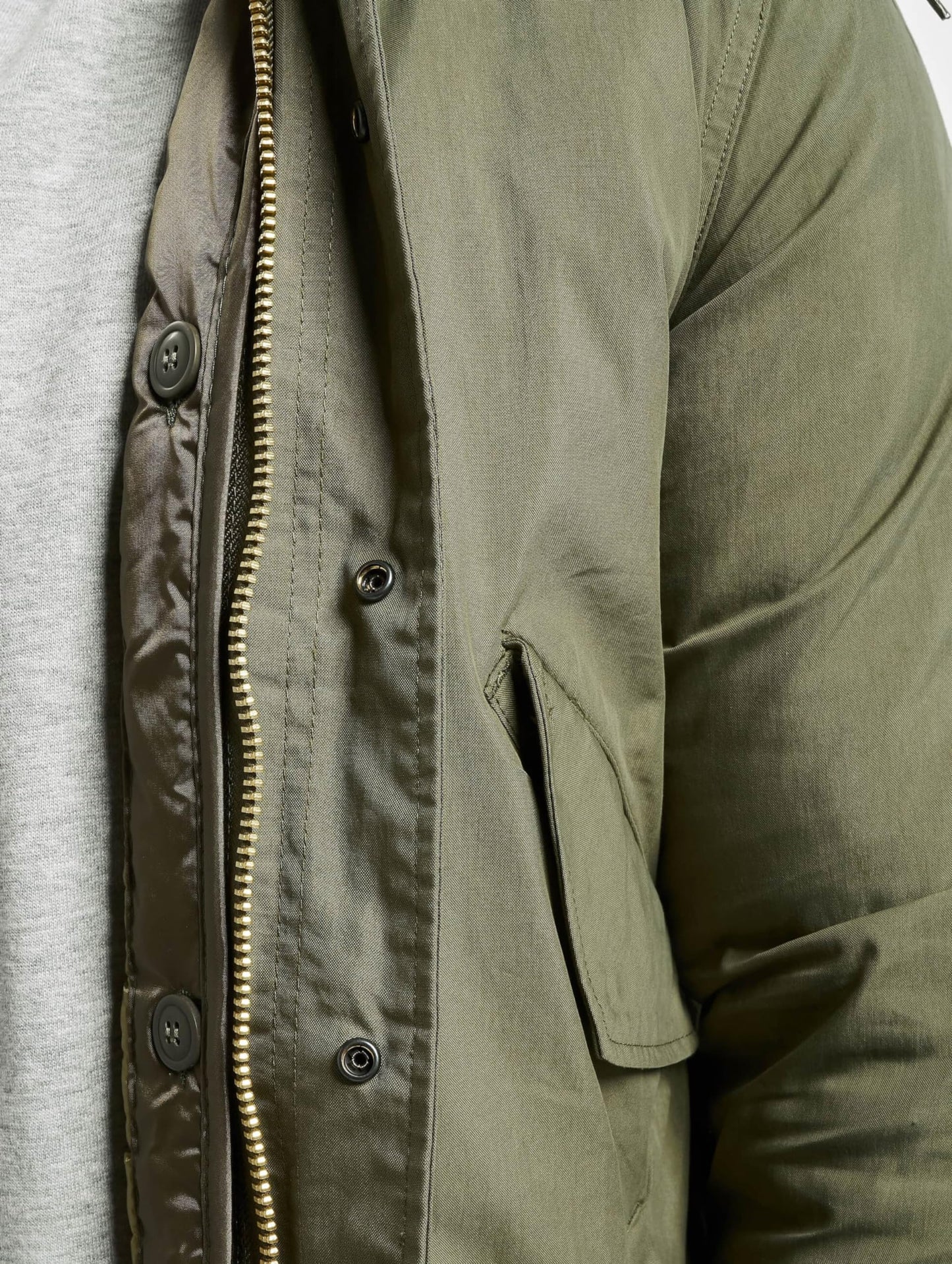 Brandit Men’s M51 US Parka Olive – Military Vintage Winter Jacket XL