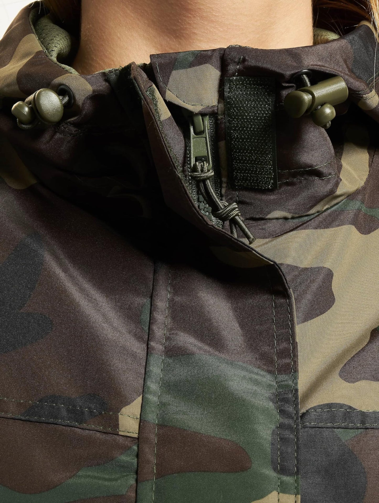 Brandit Ladies Summer Windbreaker – Woodland Camo, Size L, Lightweight Jacket