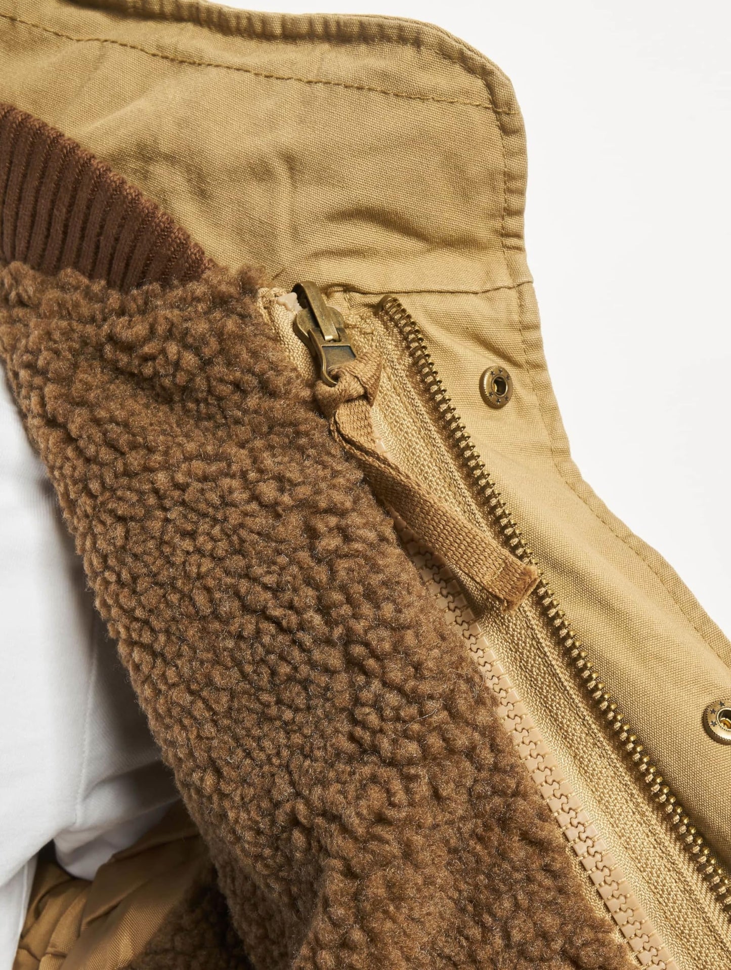 Brandit Men’s M-65 Giant Jacket Camel – Vintage Military Field Coat 3XL