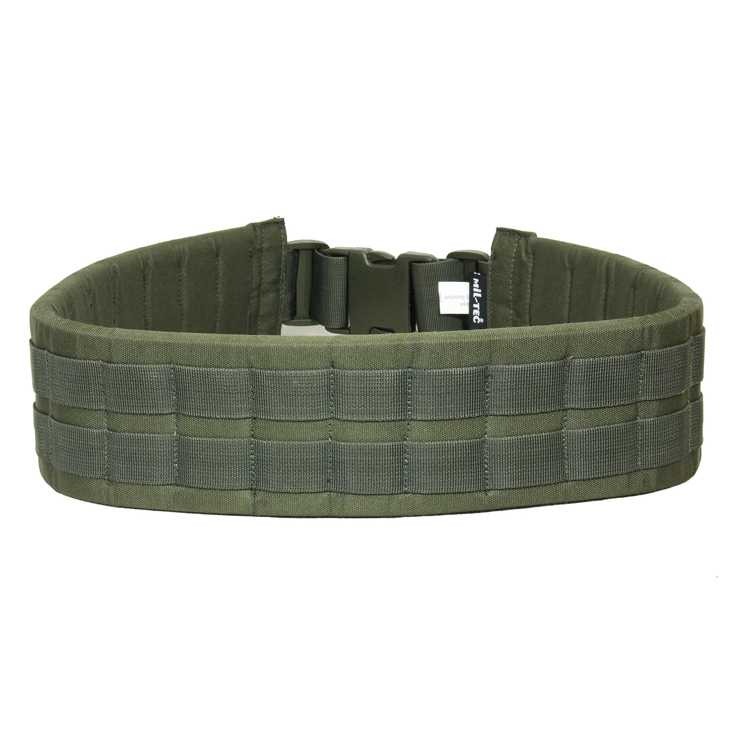 CamoOutdoor Military Combat Tactical Waist Belt MOLLE Modular System Webbing Airsoft Olive Size L