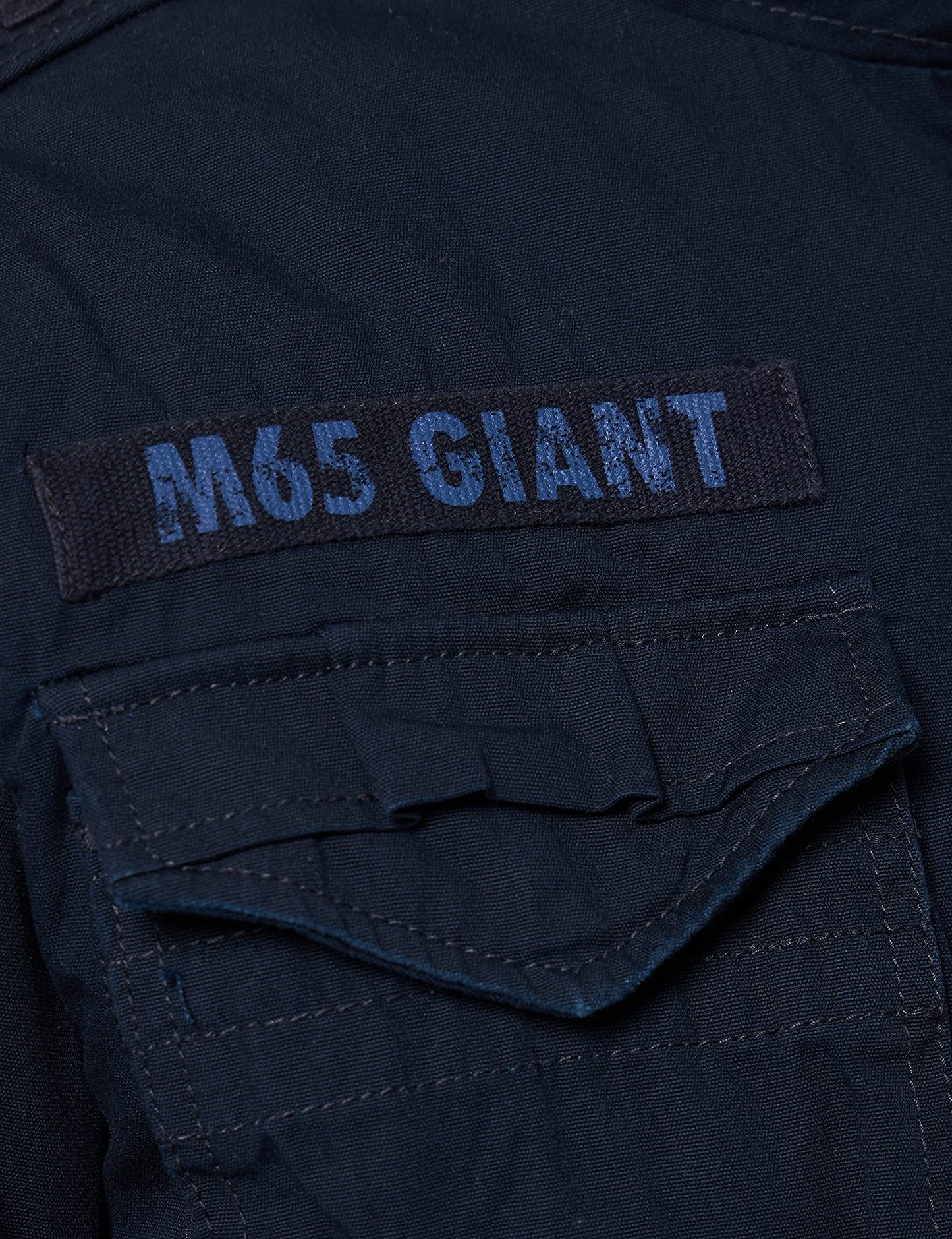 Brandit Men’s M-65 Giant Jacket Navy – Vintage Military Field Coat XL