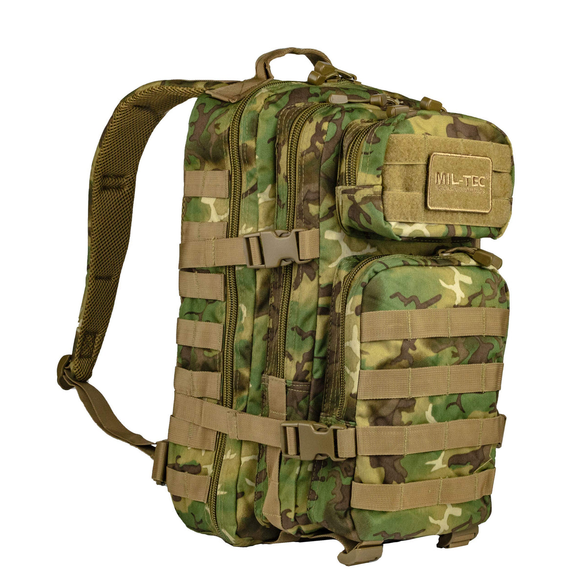 Mil-Tec Camo Backpack US Assault Small 20L CCE