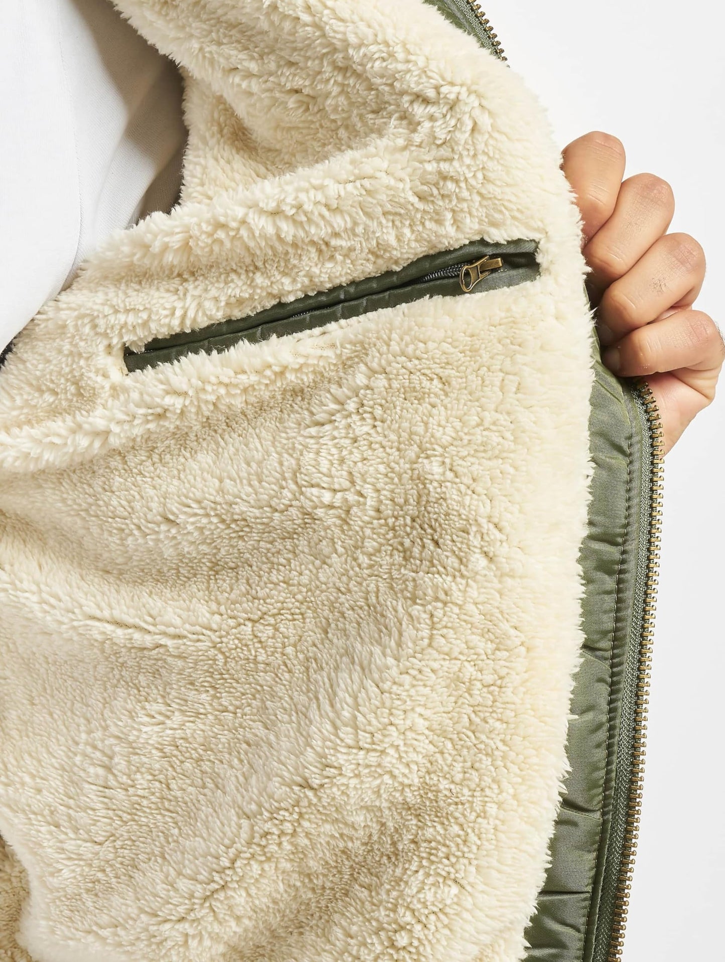 Brandit Men’s CWU Hooded Jacket Olive – Military Style Flight Jacket