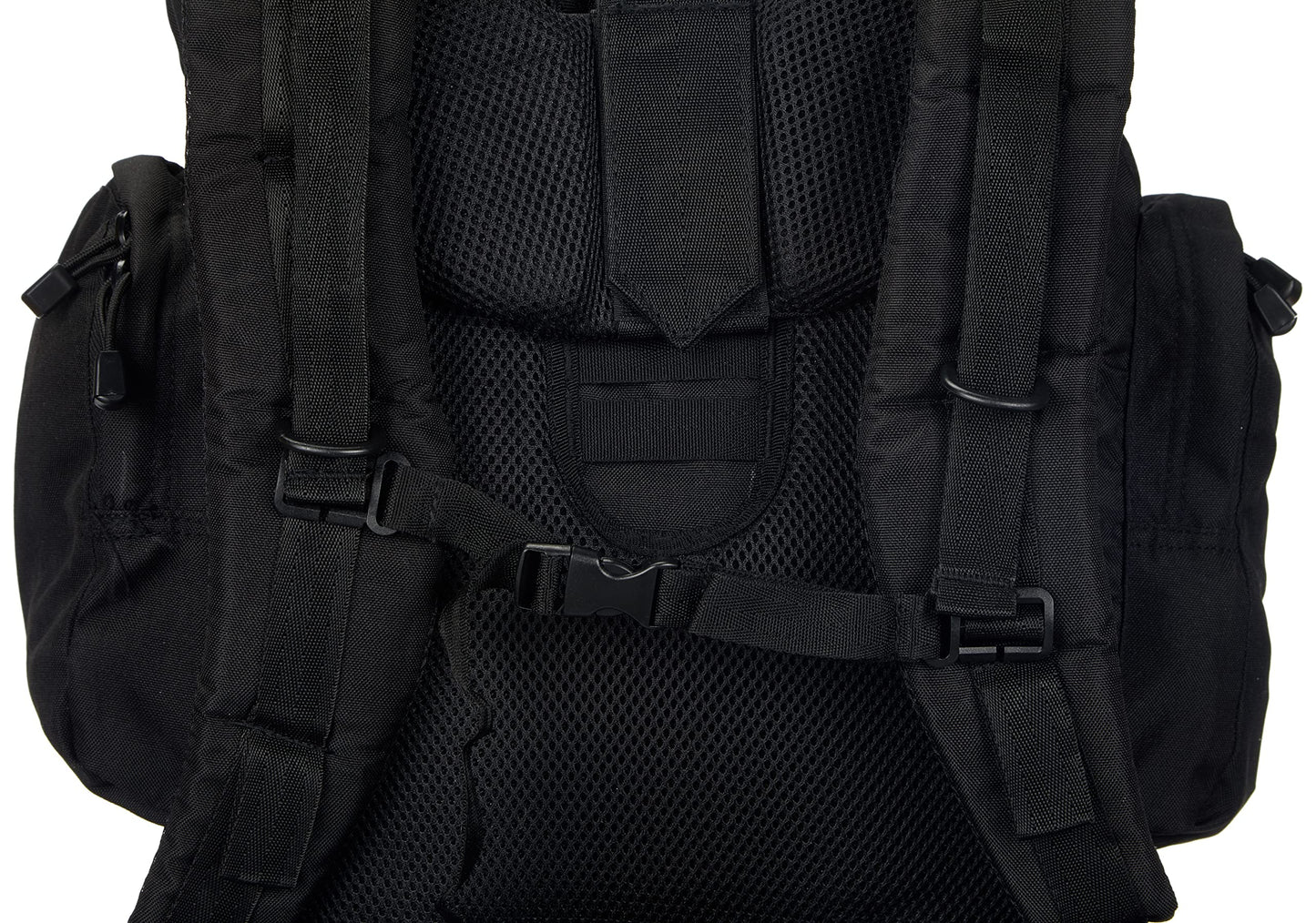 Mil-Tec 55L Tactical Commando Rucksack – Military Army Backpack with Internal Frame (Black, Olive, Flecktarn)