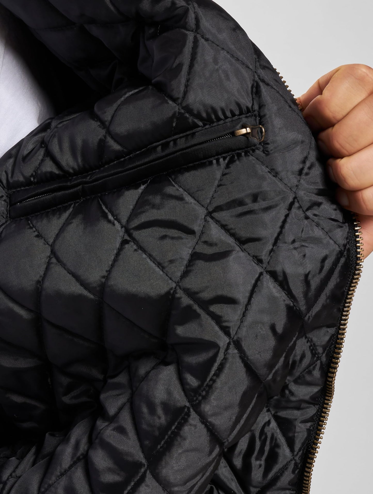 Brandit Men’s CWU Bomber Jacket Black – Classic Aviator Flight Jacket