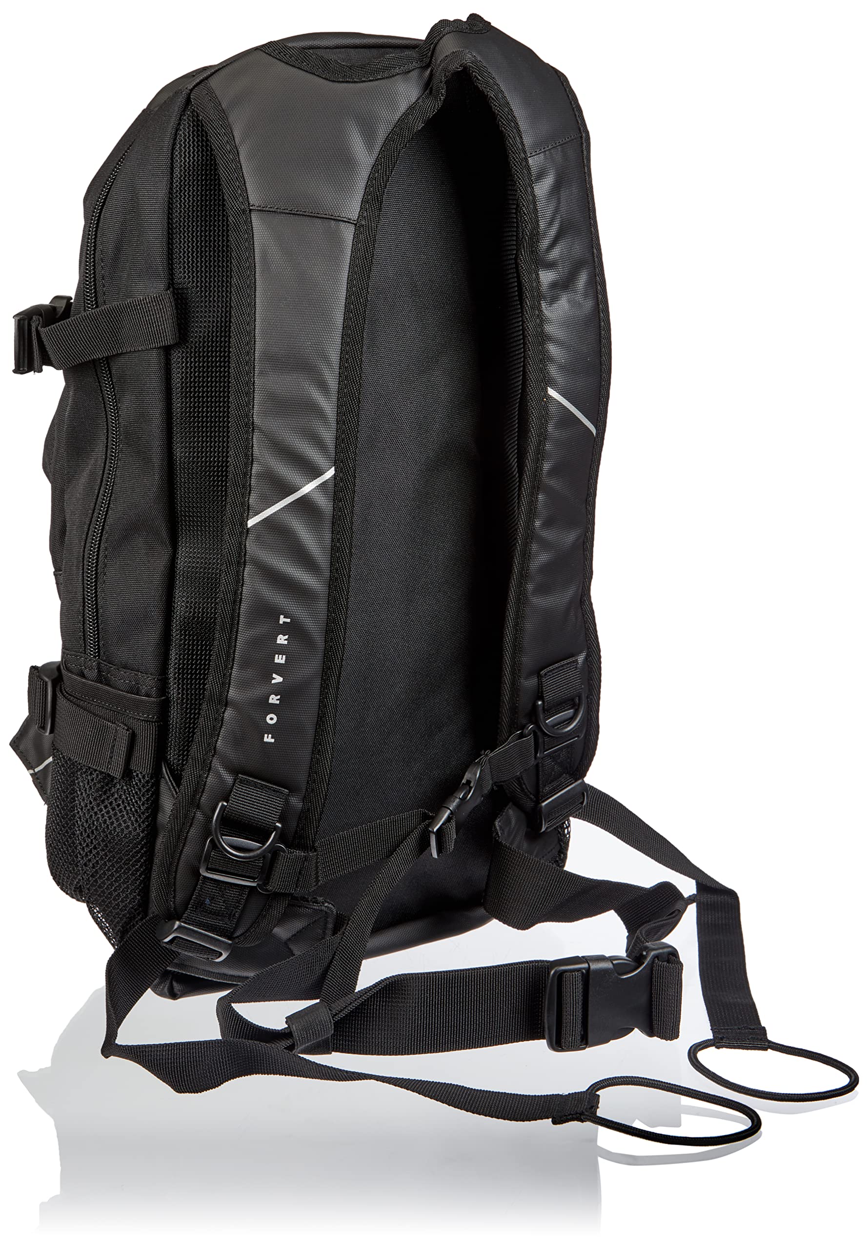 Forvert Backpack – Black, One Size, Durable Everyday Rucksack with Laptop Compartment