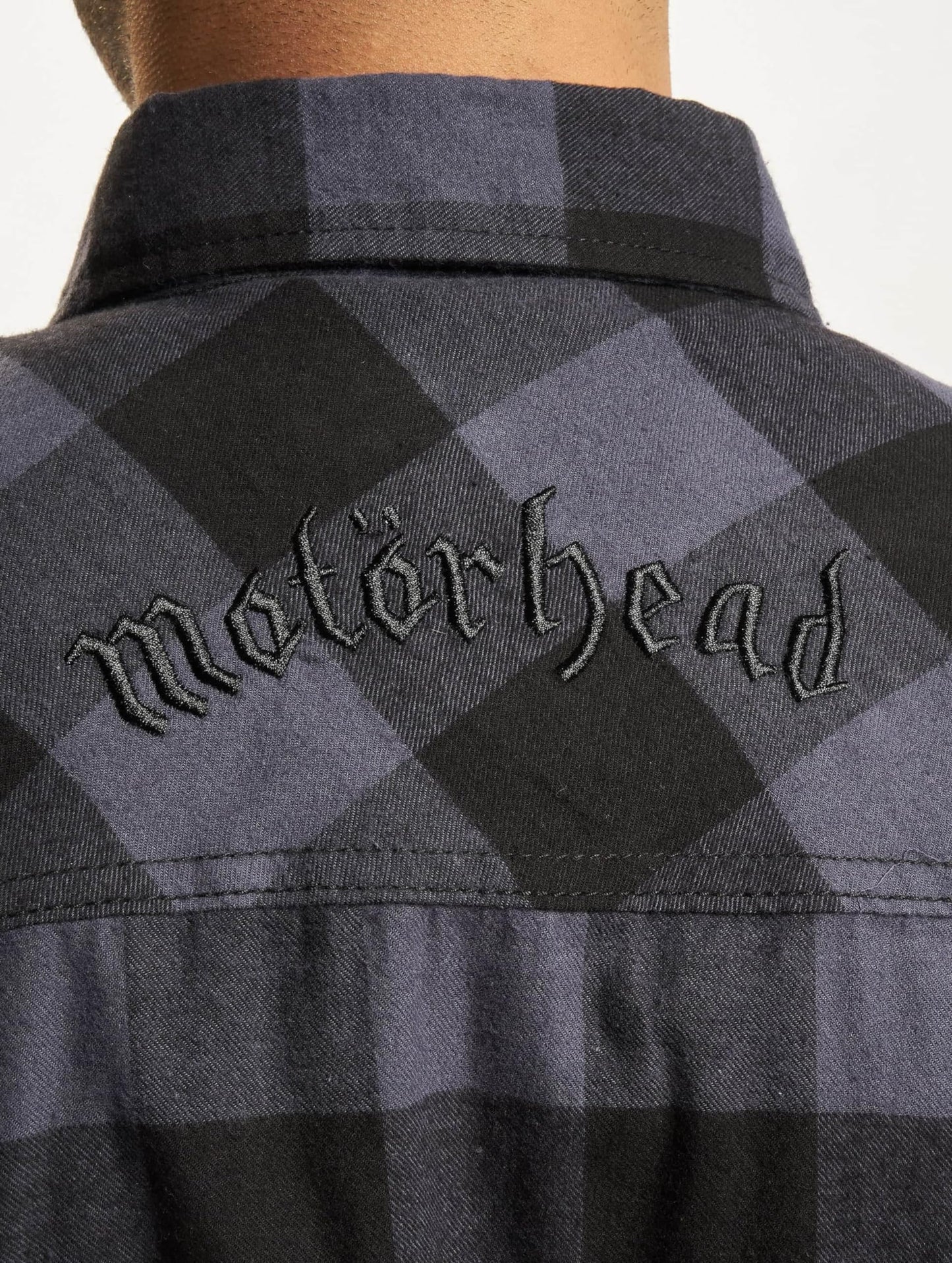 Brandit Motörhead Checkshirt Black-Gray