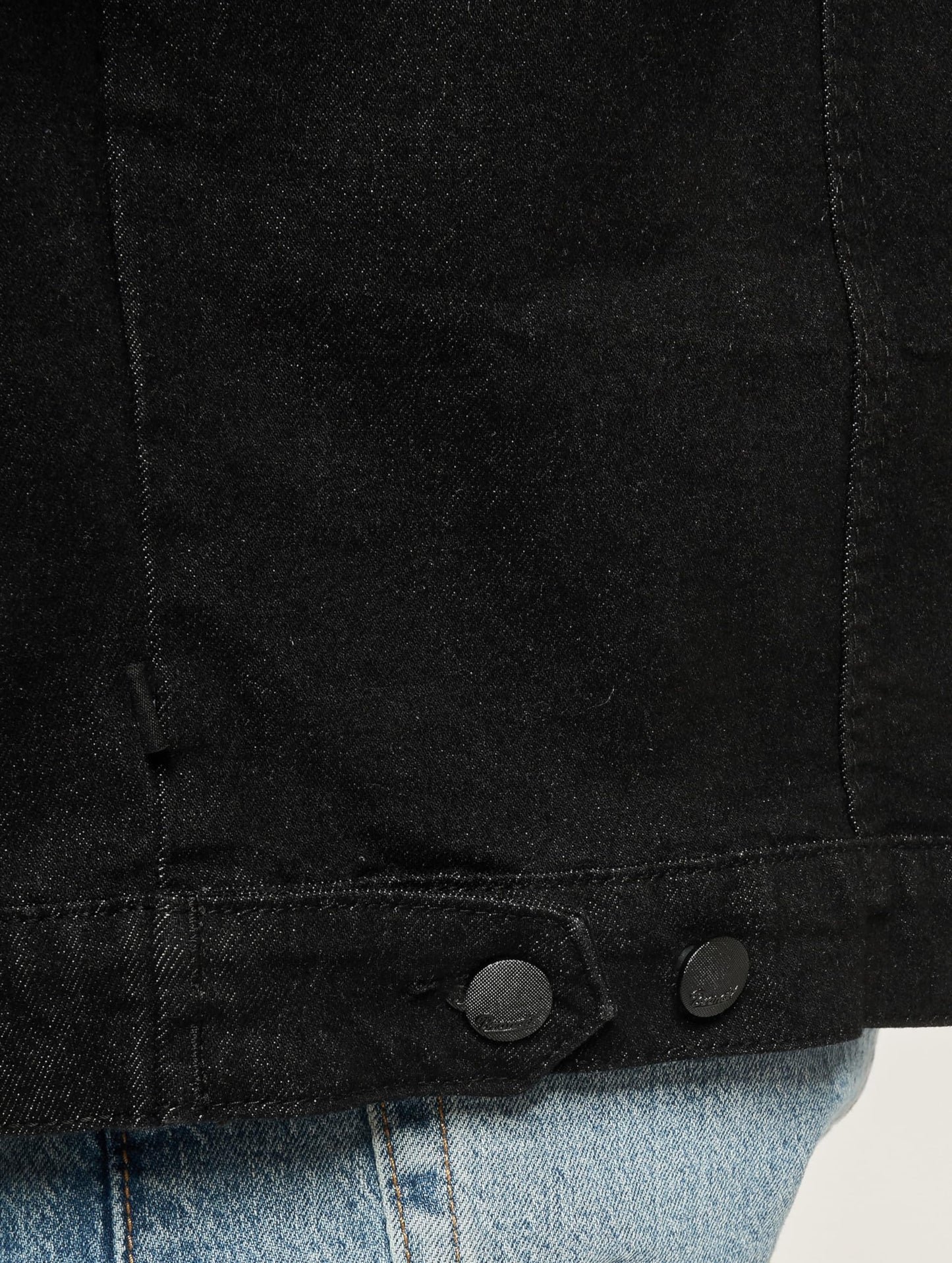 Brandit Cradock Denim Sweat Jacket Black – Men’s Casual Streetwear