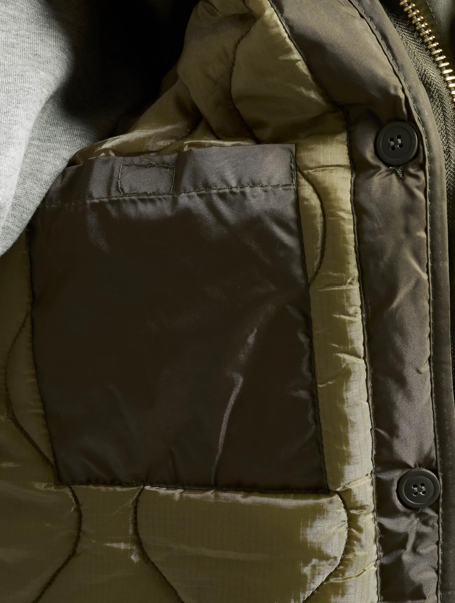 Brandit Men’s M51 US Parka Olive – Military Vintage Winter Jacket XL