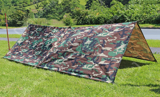 Mil-Tec Multi-Purpose Tarp – Outdoor Waterproof Tarpaulin