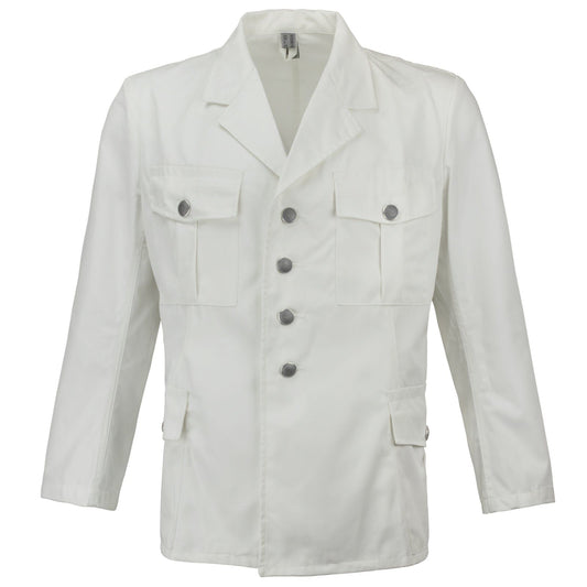 Original Austrian Army Military Field Parade Uniform Jacket White