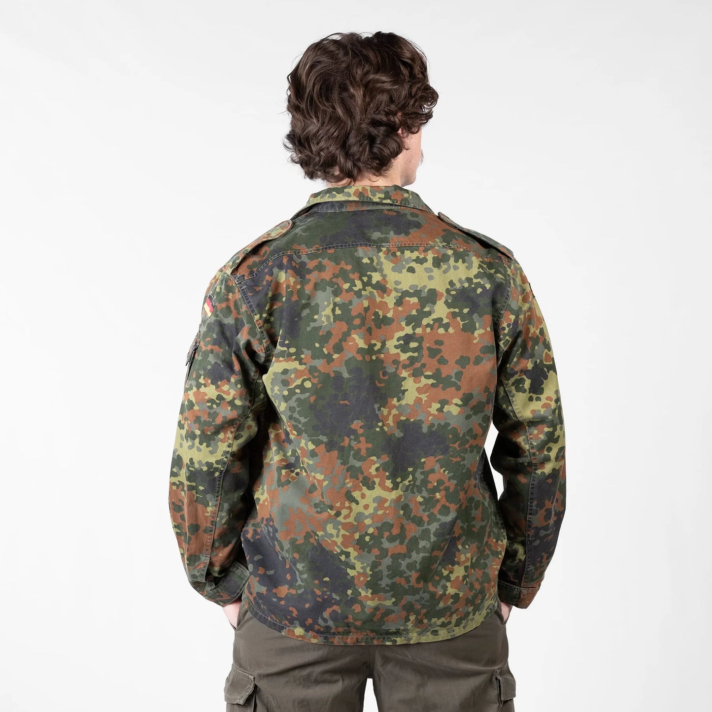 Genuine German Bundeswehr BW Original Field Shirt Light Jacket Flectarn Camo