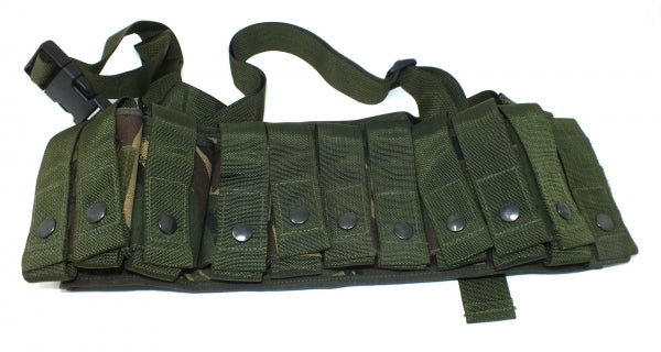 Original British Army Grenade Bandolier DPM Camo Shoulder Strap Military Surplus