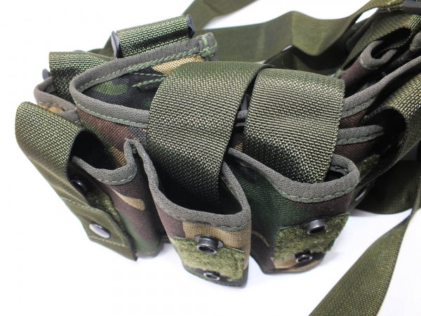 Original British Army Grenade Bandolier DPM Camo Shoulder Strap Military Surplus
