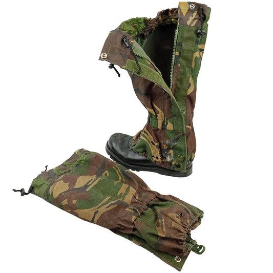 Original British Army Gaiters DPM Camo Military Surplus Tactical Gear