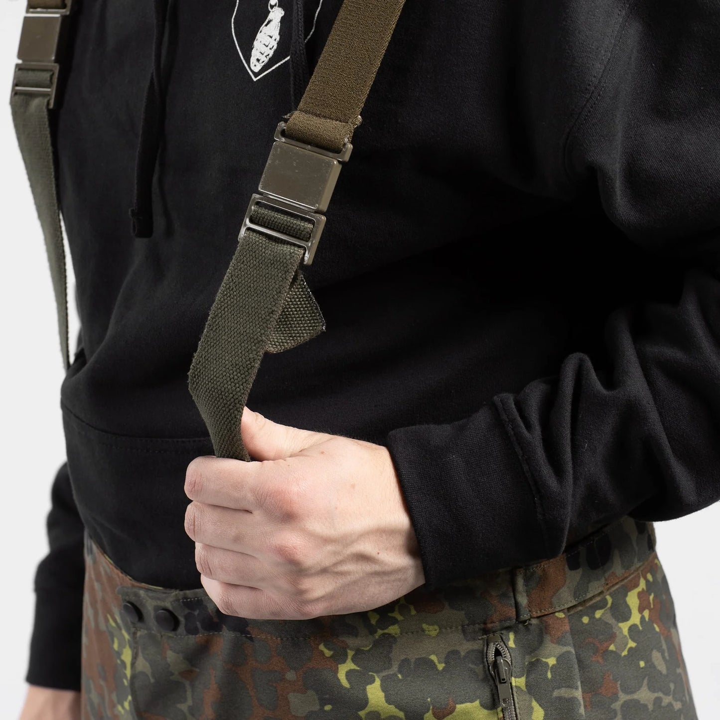 Original German Army Trousers Gore-Tex Bundeswehr Flecktarn Pants Overall Camo