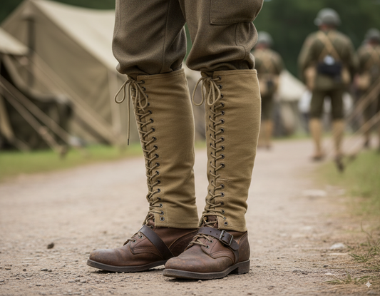 US M1938 Leggings – WW2 Reproduction, 100% Cotton Canvas