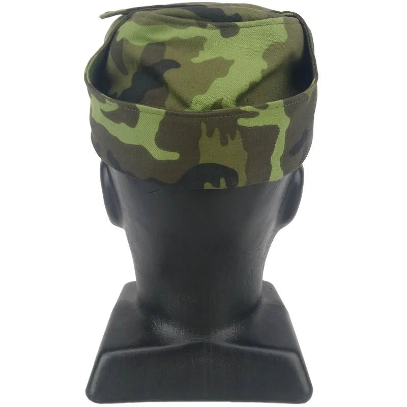 Original CZ Army Military Field Summer Cap M 95 Camo Ear Flaps New