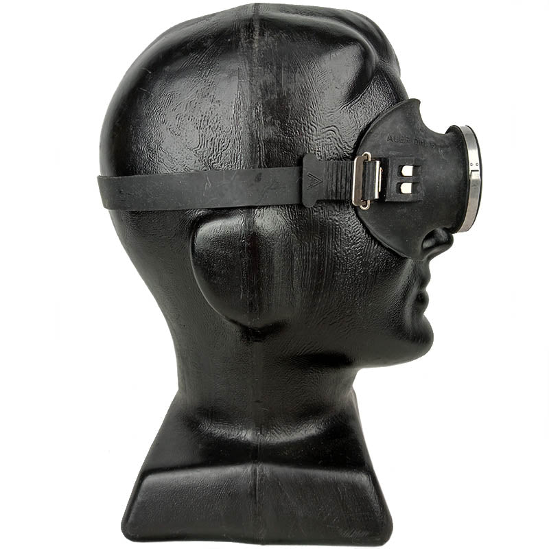 Original German Army Protect.mask Goggles Auer Black – Used