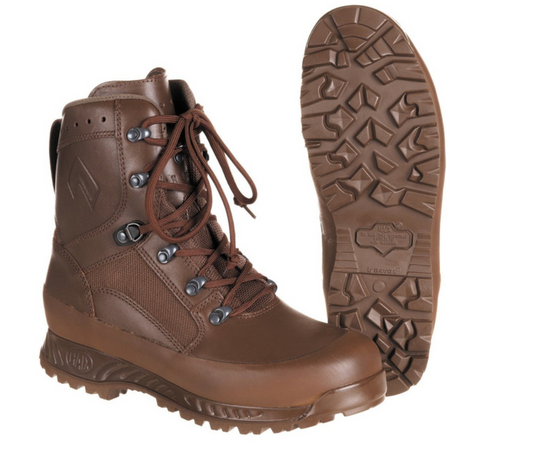 Original British Army Military Combat Boots Haix HIGH LIABILITY LADY Brown New