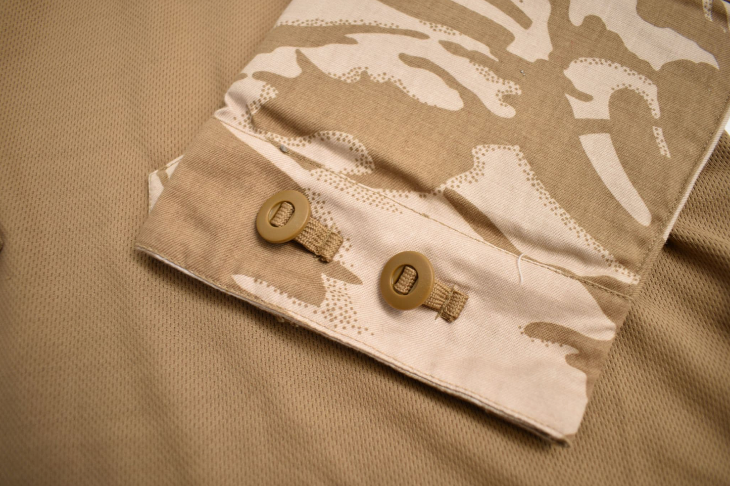 British Army UBAC Shirt Under Body Armour DPM Desert Camo Military Surplus
