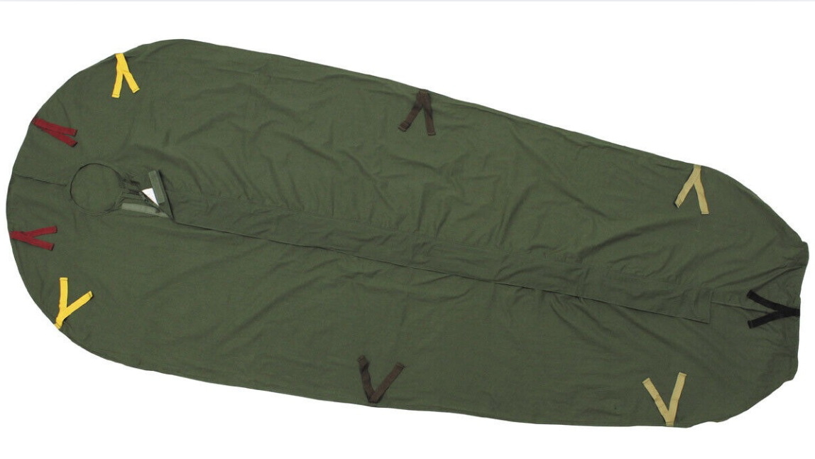 Original British Army Military GB Sleeping Bag Lining Modular OD Green