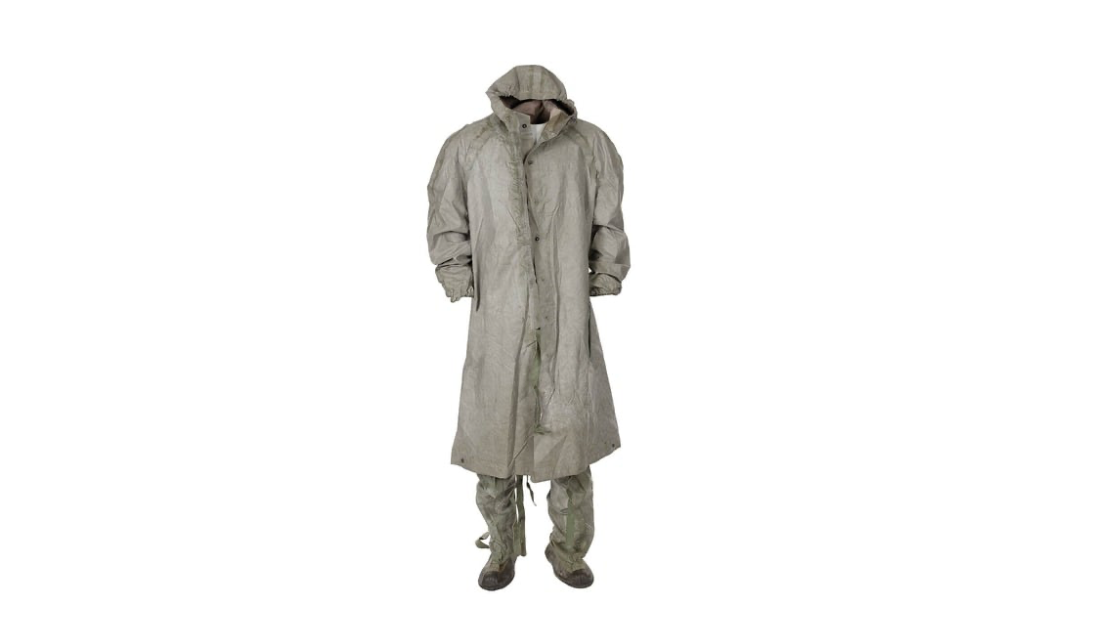 Original Polish Army PL NBC Protective Set OD Green Used
