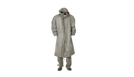 Original Polish Army PL NBC Protective Set OD Green Used