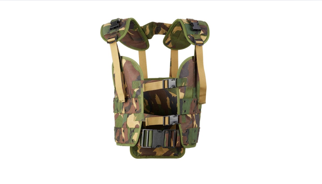 Original Dutch Army Military Vest Tactical NL Camo Tactical Load Bearing