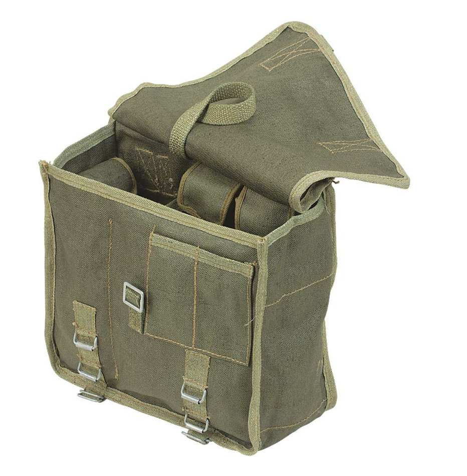 Genuine Polish Bread Bag Strap Military Surplus Vintage Compact Durable Used