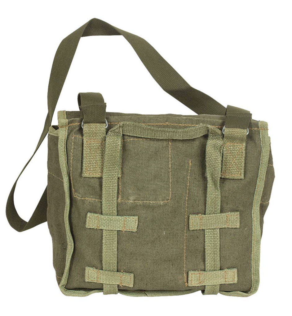 Genuine Polish Bread Bag Strap Military Surplus Vintage Compact Durable Used