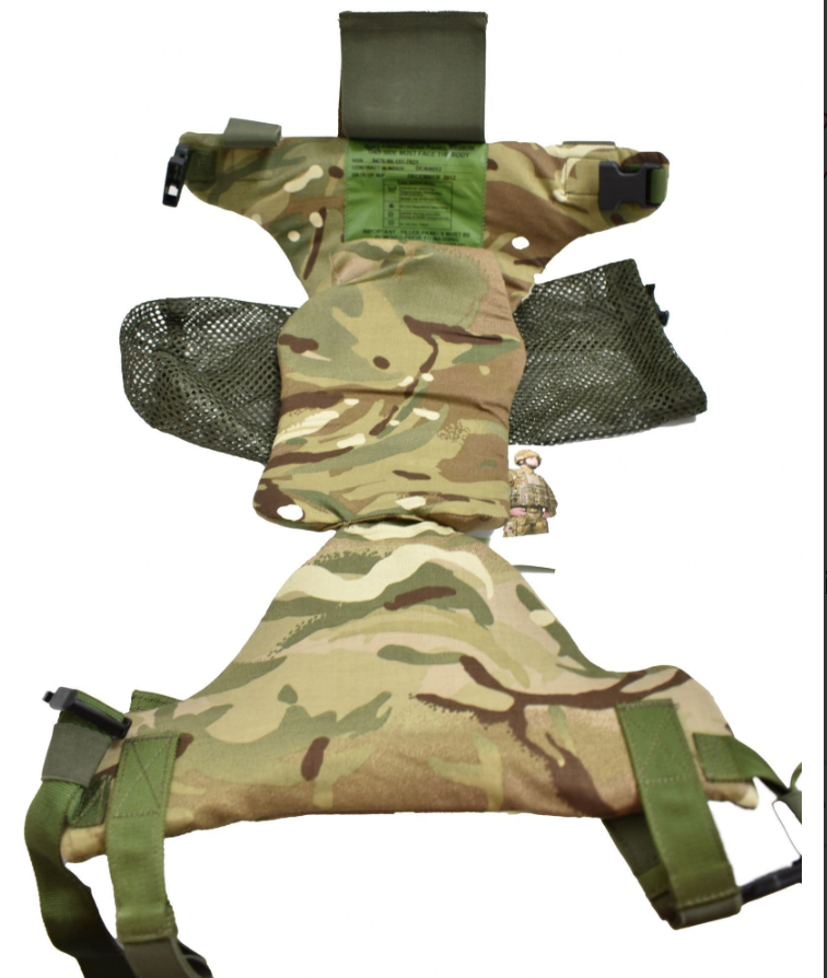 Original British Army Militar Pelvic Protector MTP Camo WITHOUT PROT. INLAY used