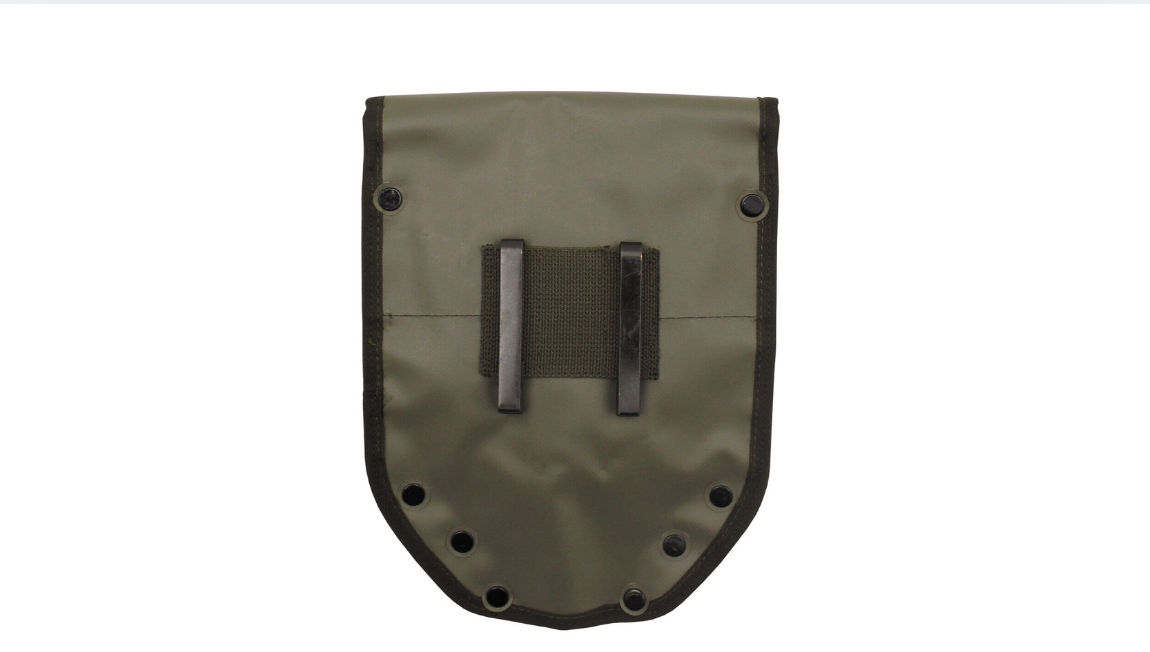 Original Austrian Army Military BH Folding Shovel Bag OD Green