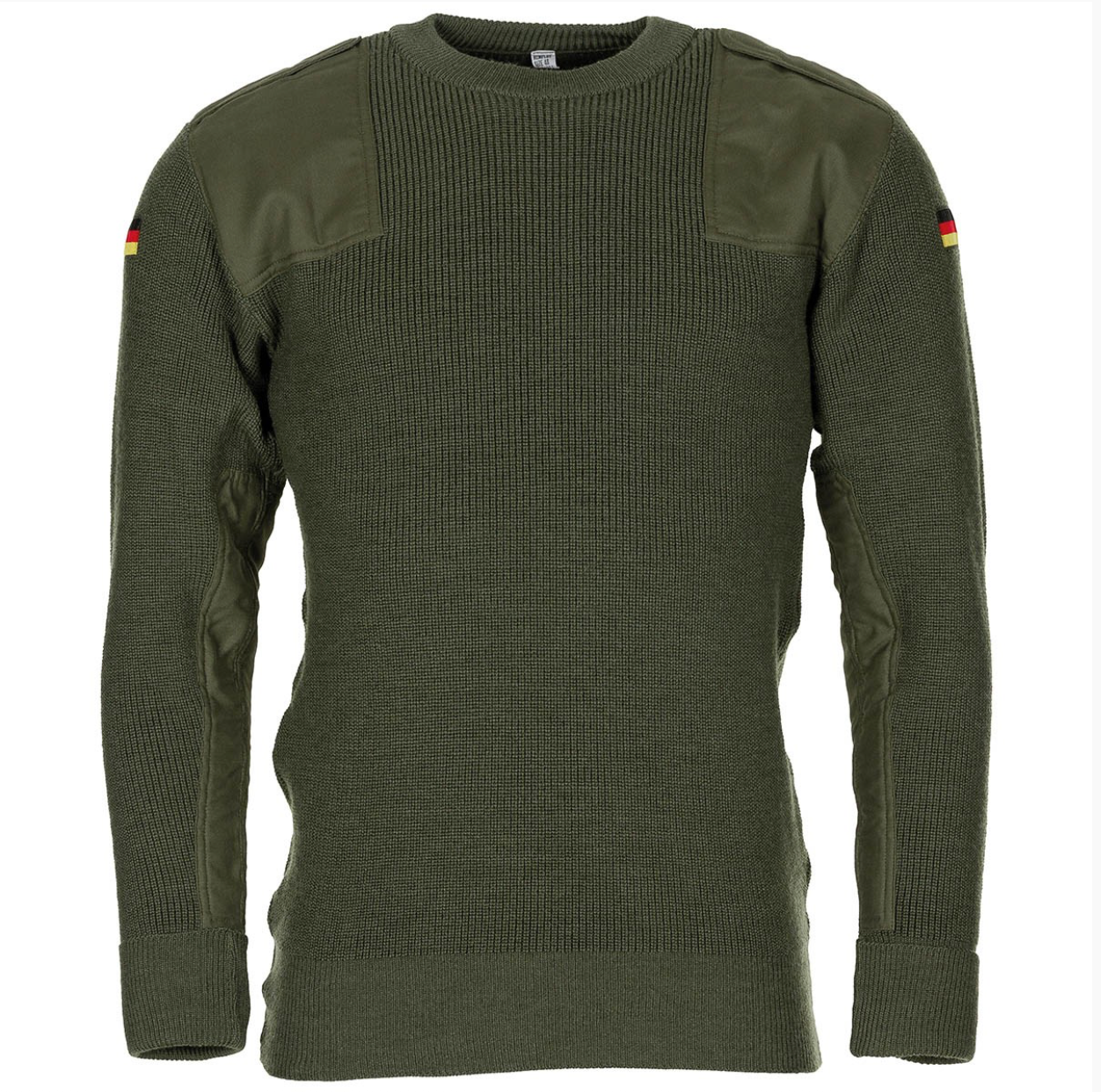 Original Bundeswehr German Army Military Style Pullover OD Green Size 48