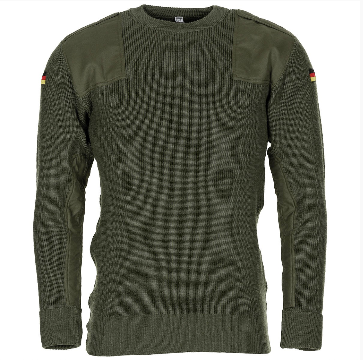 Original Bundeswehr German Army Military Style Pullover OD Green Size 48