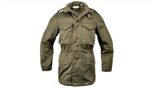 Austrian Army Jacket OD Green Military Surplus Used Durable Tactical Gear