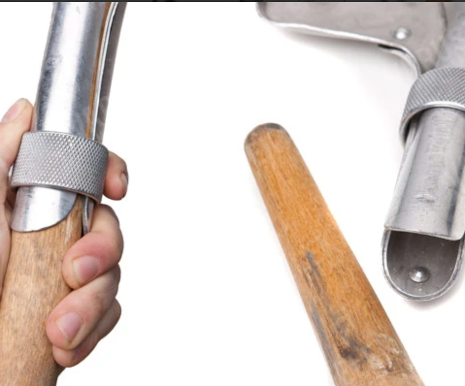 Swiss Aluminum Snow Shovel Divided Vintage Military Surplus Compact Used