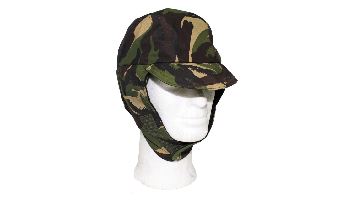 Original British Army GB Winter Cap Cold Weather DPM Camo Gore-tex One Size