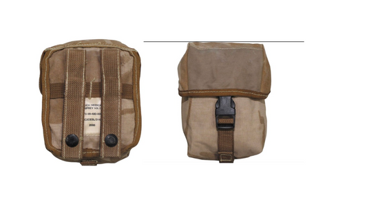 British Army Original Military Pouch Medical "Molle Dpm Desert New